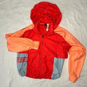 ADIDAS Rain Jacket Zip Up BOLD Size M